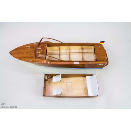 CAPRI sport boat 700 mm - wood kit - Aeronaut