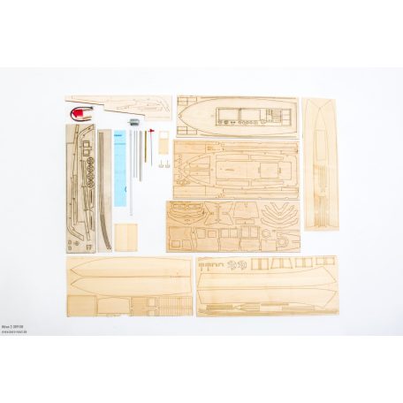 Möwe 2 495 mm - wooden kit + motor - Aeronaut