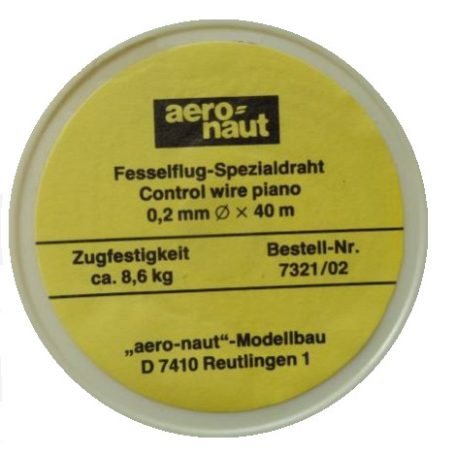 Acélhúzal körrepülőhoz 0,2 mm x 40 méter max. 8,6 kg - Aeronaut