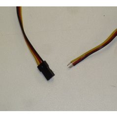 Servokábel JR/Graupner/UNI anya, 28 cm, 0,34 mm², PVC - 1x