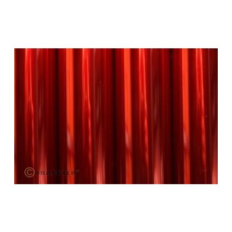 ORACOVER átlátszó piros 60x100cm