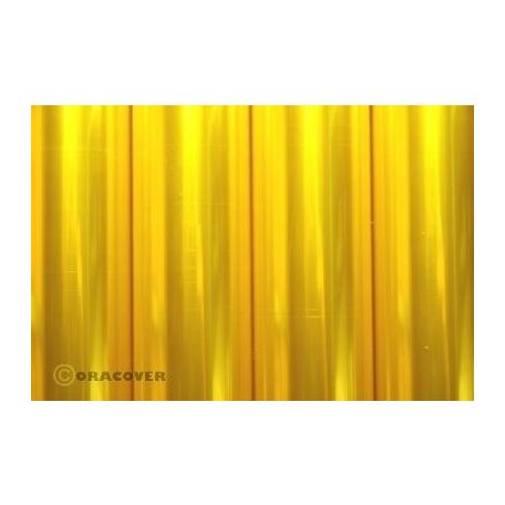 ORACOVER transparent gelb 60x100cm