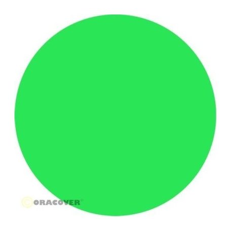 ORACOVER fluoreszierend grün 60x100cm