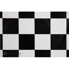 Oracover FUN black & white squares 104mm - 60 x 100cm