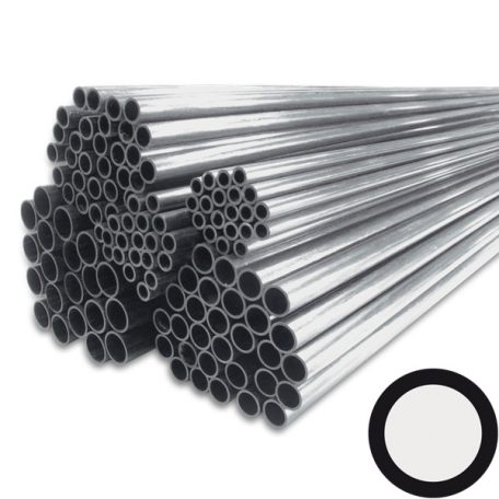 Carbon tube, pultruded 20,0 x 17,0 x 1000 mm
