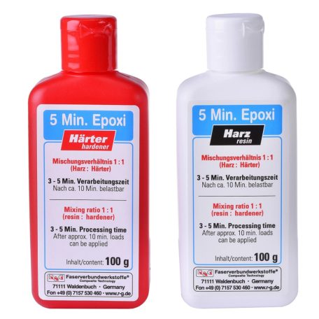 Epoxy 2K glue 5 min 100 g (2x 50g) - R+G
