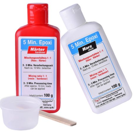 Epoxy 2K glue 5 min 100 g (2x 50g) - R+G