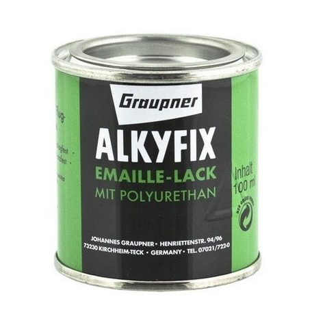Alkyfix zománc -100 ml színtelen Graupner