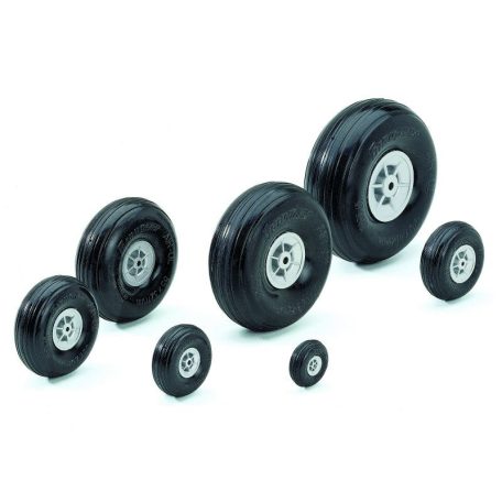 Air ultra light wheels - 100 mm dia - 4 mm - 2 pcs - Graupner