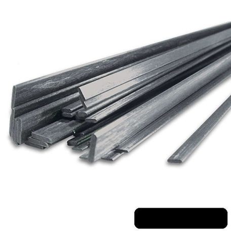 Carbon Rod rect. sheets: 0,6 x 5,0 x 1000 mm