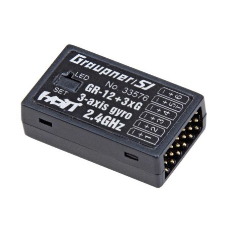 HOTT receiver GR-12 + 3XG 2,4 GHz Graupner