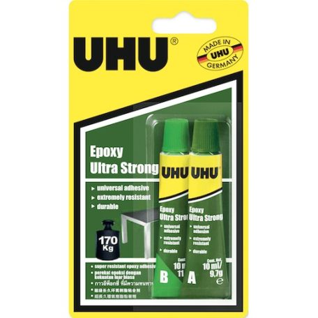 UHU Ultra Strong 2K Epoxy ragasztó 2x 10ml