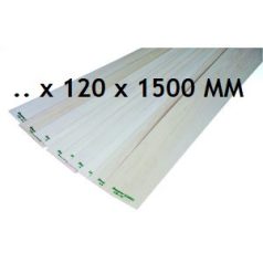 Balsabrettchen 1,5 x 120 x 1500 mm