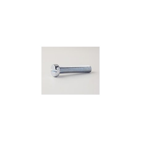 Machine screw M2.5 cylindrical head, straight groove, 8 - 25 mm DIN 84 - 20 pcs
