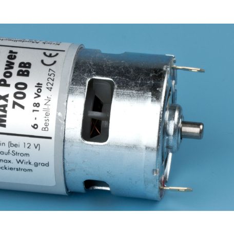 Brushed motor Max Power 700 BB - 6,0 - 18,0V, 340g