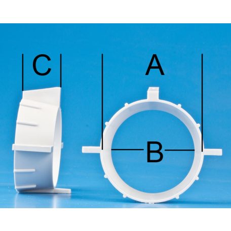 Kort fúvóka - pár - 60mm hajócsavárhóz - Billing Boats