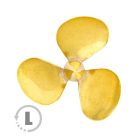 Hajócsavar sárgaréz d: 50 mm 3-lapad BAL - 1x - Raboesch