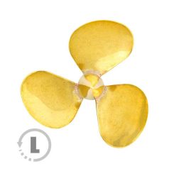 Hajócsavar sárgaréz d: 50 mm 3-lapad BAL - 1x - Raboesch