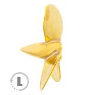 Hajócsavar sárgaréz d: 50 mm 3-lapad BAL - 1x - Raboesch