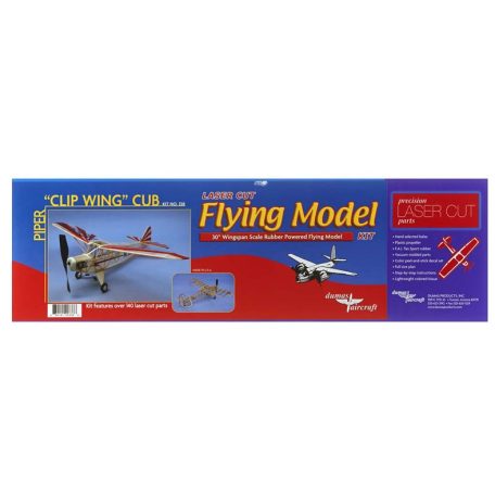Piper Cub "Clip Wing" - lasercut fa KIT - 762 mm - Dumas Aircraft