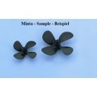 Boat propeller d: 82 mm /M5/4 blades , R CW - Graupner - 1x