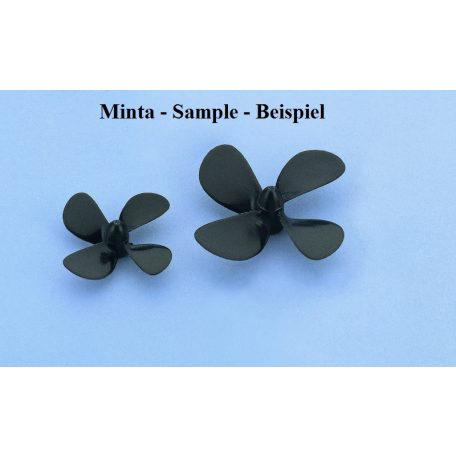 Boat propeller d: 82 mm /M5/4 blades , R CW - Graupner - 1x