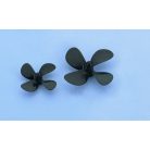Boat propeller d: 82 mm /M5/4 blades , R CW - Graupner - 1x