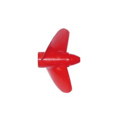 Hajócsavar RACE piros d: 29,0mm /M4/2 ágú, jobbos