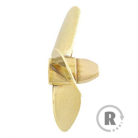 Hajócsavar sárgaréz d: 70 mm 3-lapad JOB - 1x - Raboesch