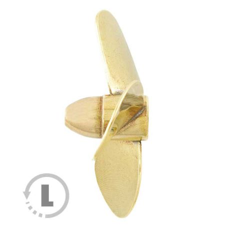 Hajócsavar sárgaréz d: 70 mm 3-lapad BAL - 1x - Raboesch