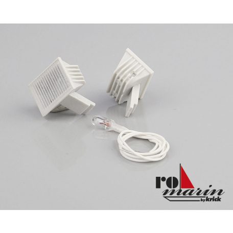 Halogén hajófedélzeti világítás 6,0V - 2x