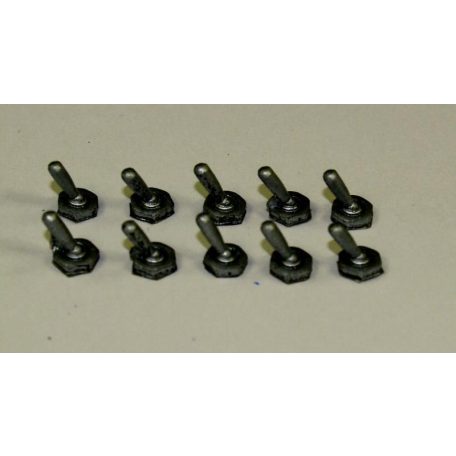 Scale 1:4 - Set of switches - 10 pcs