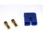 EC3 3,5 mm Goldstecker + blaues Gehaeuse - 1x
