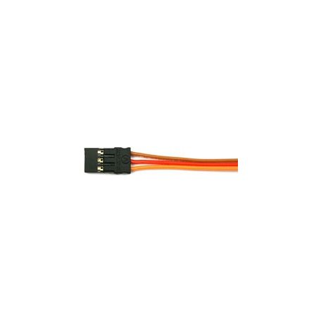 Servo wire JR female, 30 cm, 0,14 mm², PVC - 1x