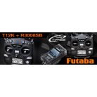 FUTABA T12K 2.4GHz T-FHSS adó + R3008SB M2 vevő szett - mode 2