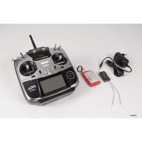 Futaba T14SG (Lipo) + R7008SB  +charger set 2,4 GHz FASSTest 