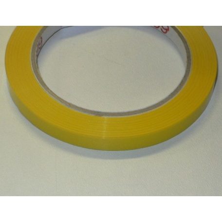 Ragasztószalag sárga - 9 mm x 60 m