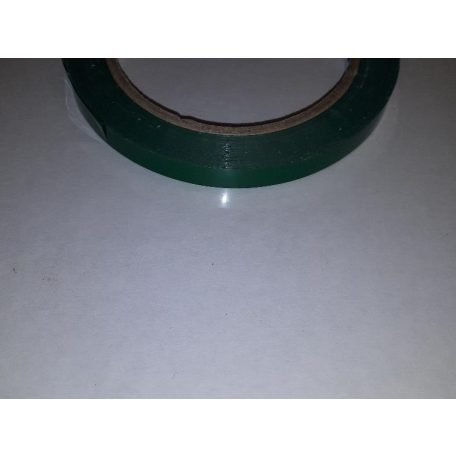 Selfadhesive tape green - 9 mm x 60 meter