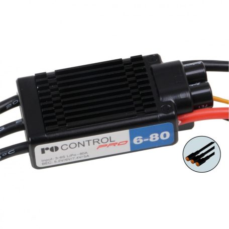 RO-CONTROL PRO 80A (max. 100A) 2-6s Lipo HV-BEC - Robbe