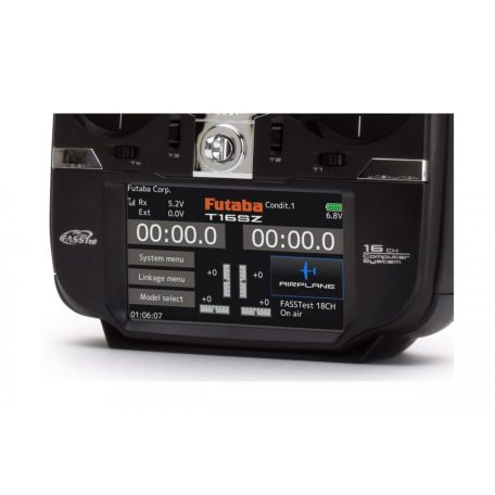FUTABA T16IZ Fasstest transmitter + R7108SB receiver - 2.4GHz set - Mode 2 