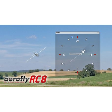 Aerofly RC8 szimulátor + USB-FlightController (6 csatorna) szett - IKARUS