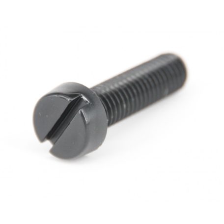 Nylon screw M6 x 30 mm black - 1 pc