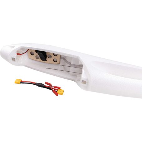 Arcus NIGHT Rumpf (gebaut, aber ohne Elektronik) + LED - Robbe