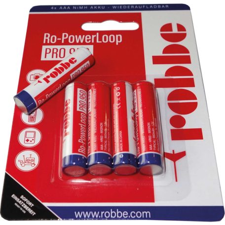 Ro-Power NiMh battery AAA 950mAh - 4 pcs - Robbe