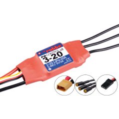 RO-Control brushless controller 20 A, V2, 2-3s Lipo - Robbe