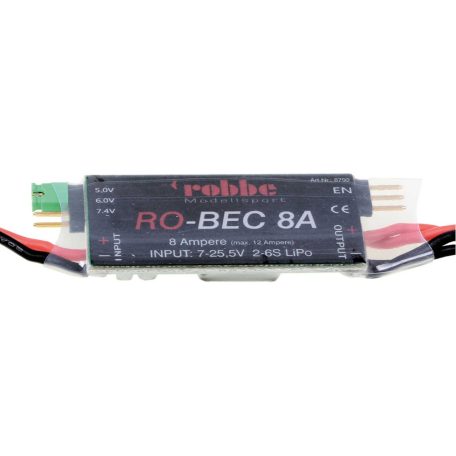 RO-BEC 8A receiver power supply 2-6s Lipo - Robbe
