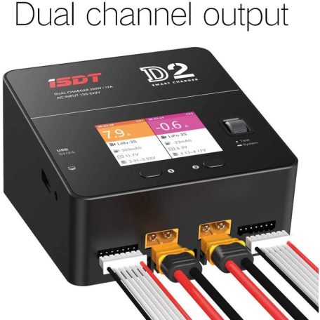 ISDT D2 Mark 2 Dual 200W 12A AC Charger
