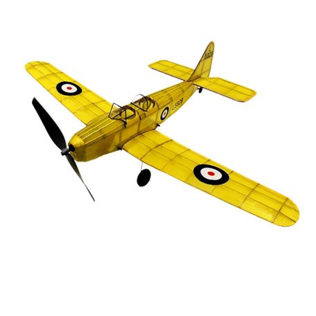 Miles Magister - 54cm - Gumimotoros modell - fa KIT - Siva