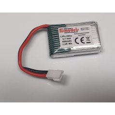 Lipo 1s 400 mAh 3,7V Molex - Siva Air - DF-Models