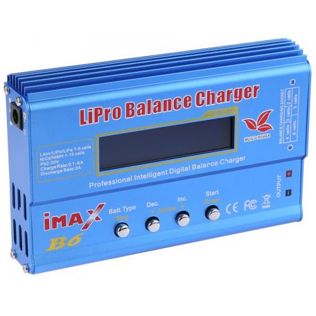 B6 Charger DC 12-18V 80W, max 6A - IMAX